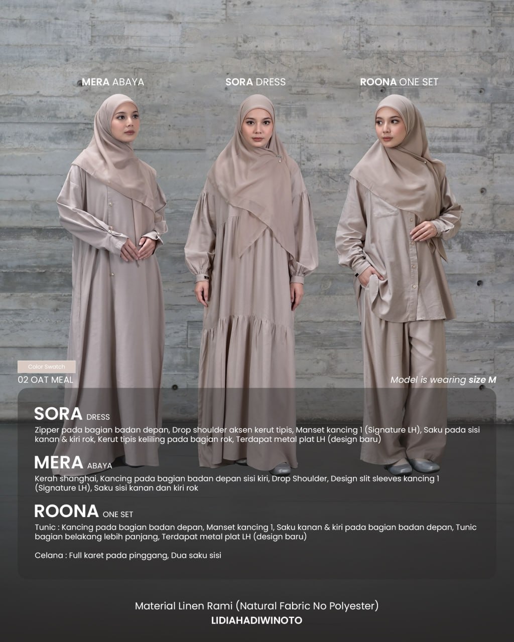 Aure Family Series 02 Oatmeal (Sarimbit LH 2026)