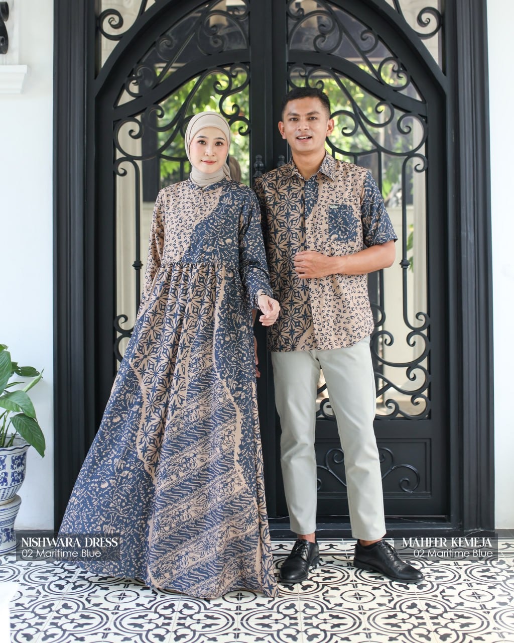 Nishwara Dress & Maheer Kemeja Couple