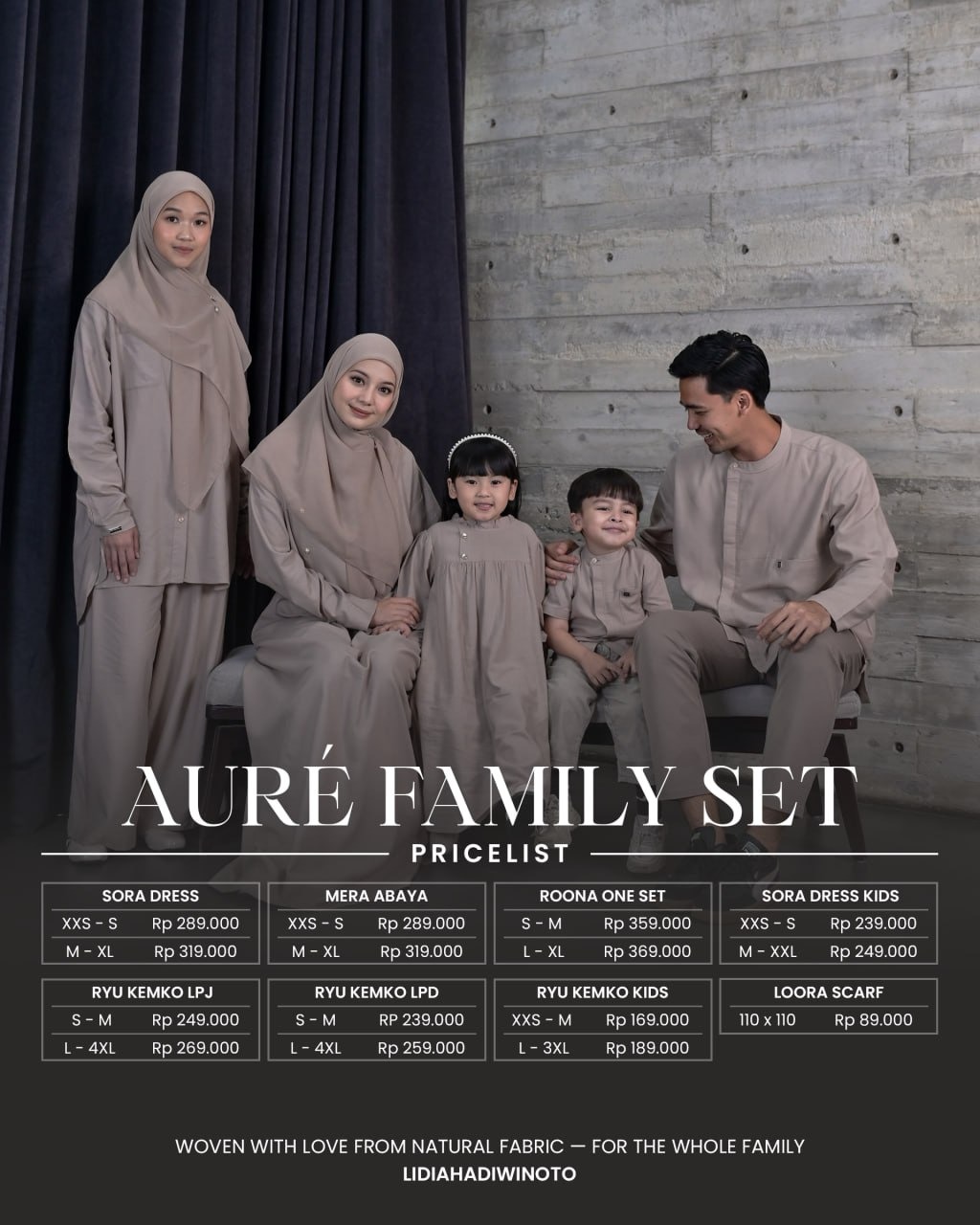 Aure Family Series 02 Oatmeal (Sarimbit LH 2026)