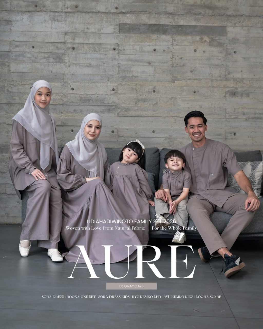 Aure Family Series 03 Gray Daze (Sarimbit LH 2026)