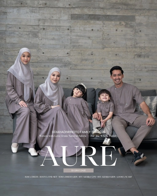 Image of Aure Family Series 03 Gray Daze (Sarimbit LH 2026)