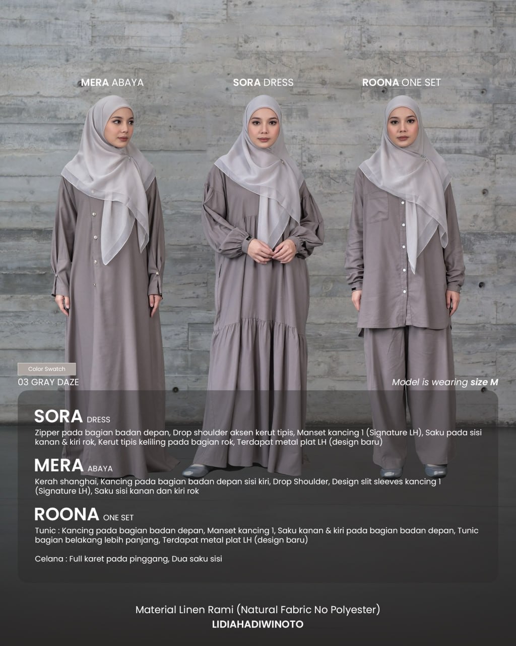Aure Family Series 03 Gray Daze (Sarimbit LH 2026)