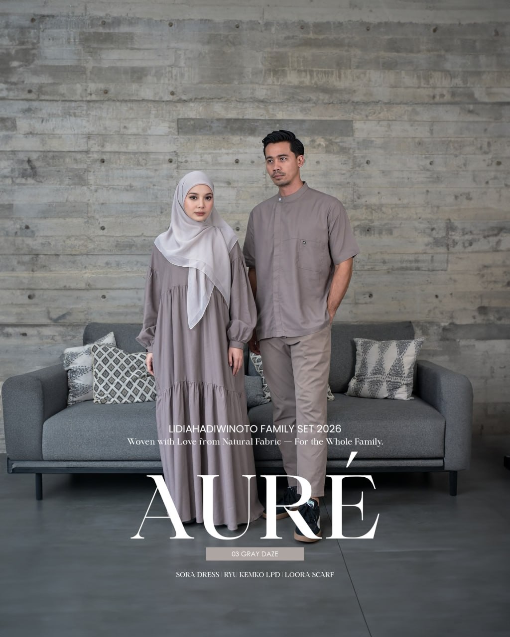 Aure Family Series 03 Gray Daze (Sarimbit LH 2026)