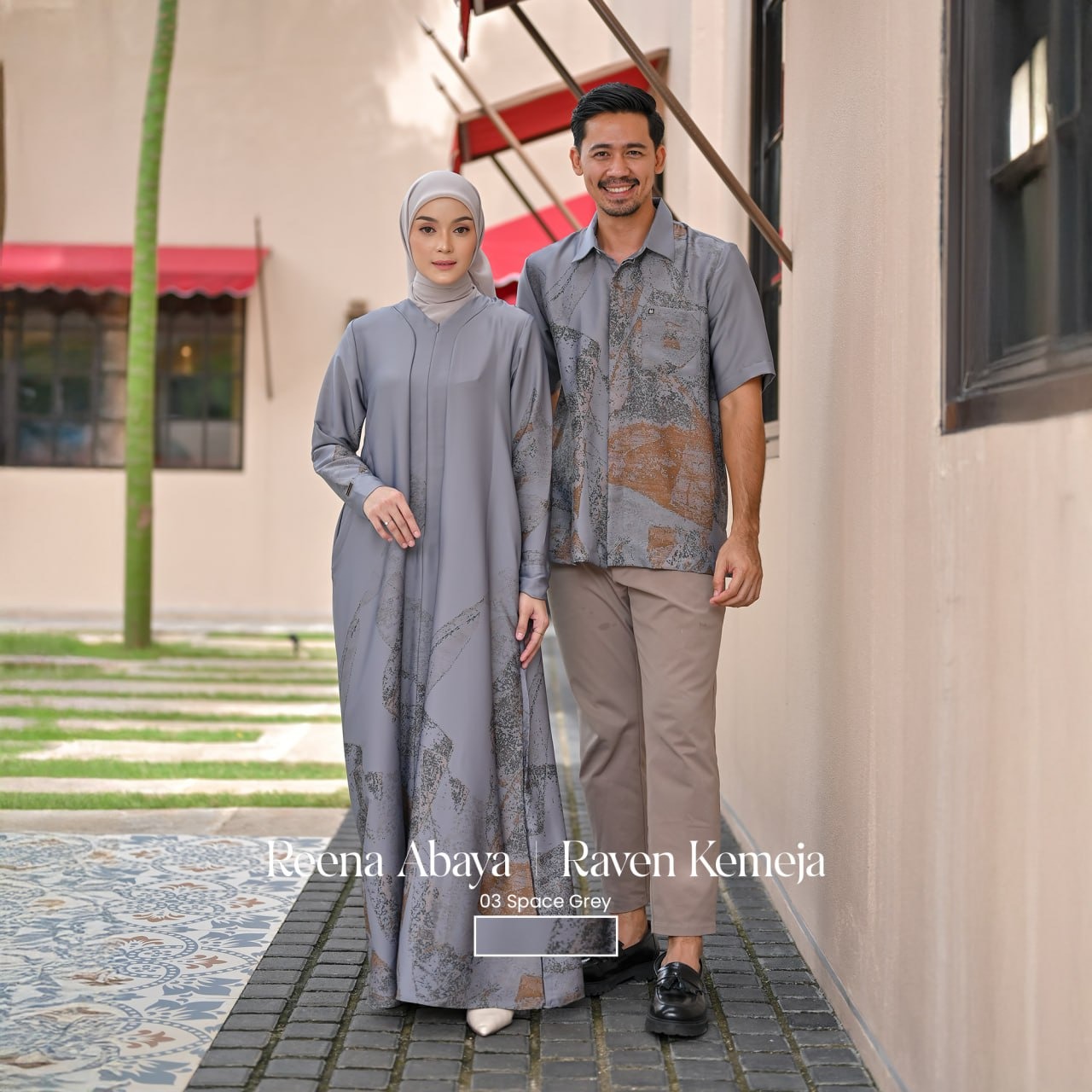 Reena Abaya & Raven Kemeja Couple