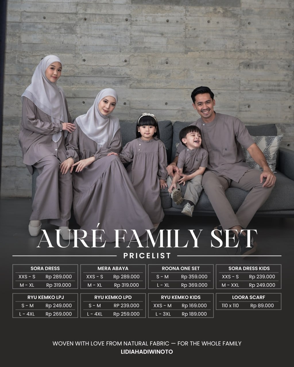 Aure Family Series 03 Gray Daze (Sarimbit LH 2026)