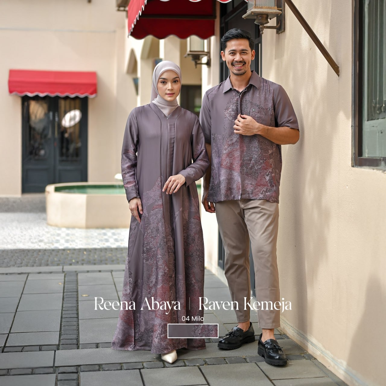Reena Abaya & Raven Kemeja Couple