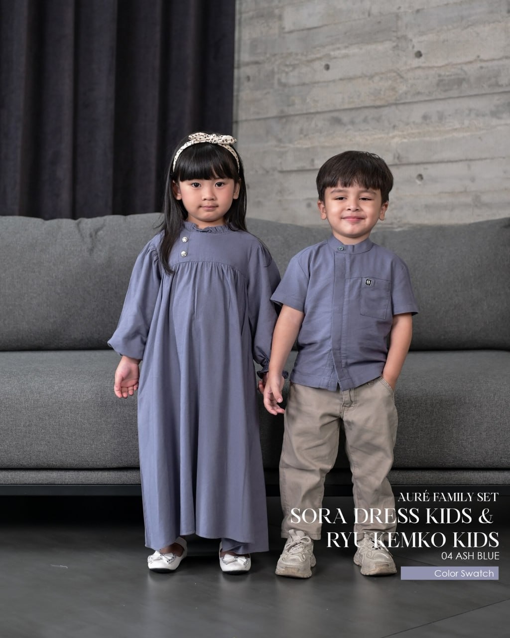 Aure Family Series 04 Ash Blue (Sarimbit LH 2026)