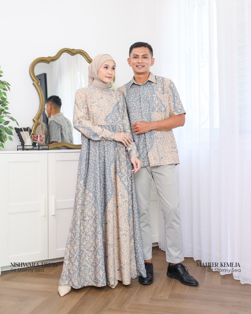 Nishwara Dress & Maheer Kemeja Couple