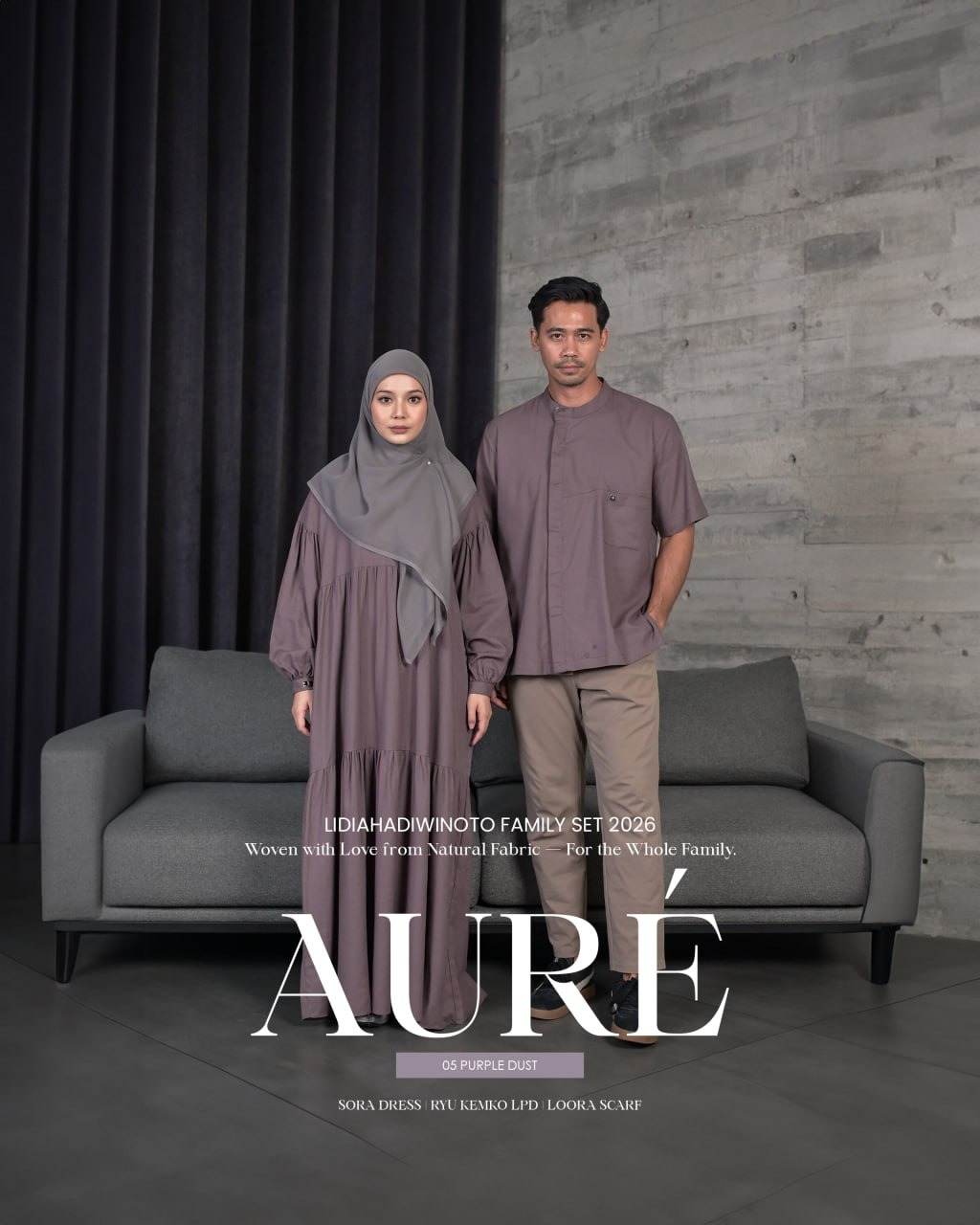 Aure Family Series 05 Purple Dust (Sarimbit LH 2026)