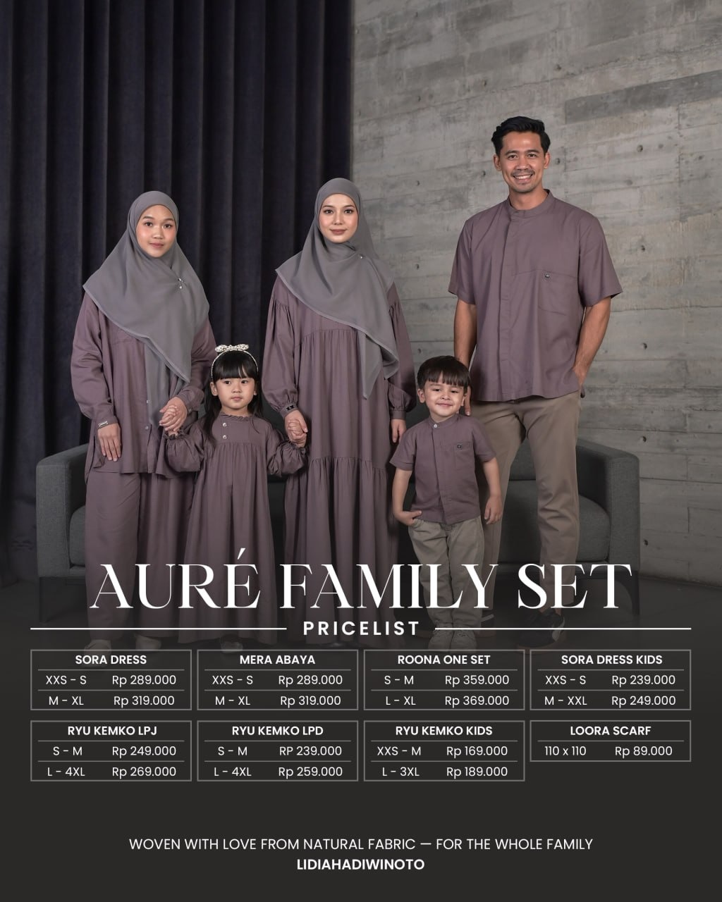 Aure Family Series 05 Purple Dust (Sarimbit LH 2026)