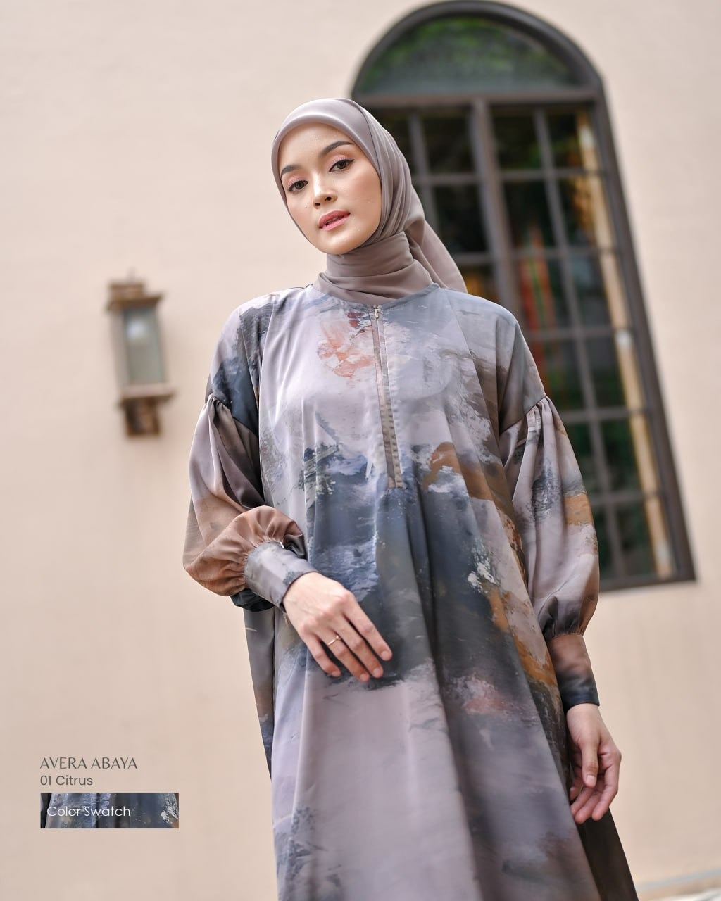 Avera Abaya & Arven Kemeja Couple