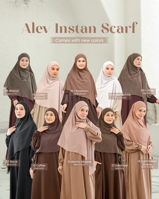 Image of ALEV INSTAN SCARF (KODE 06-16)