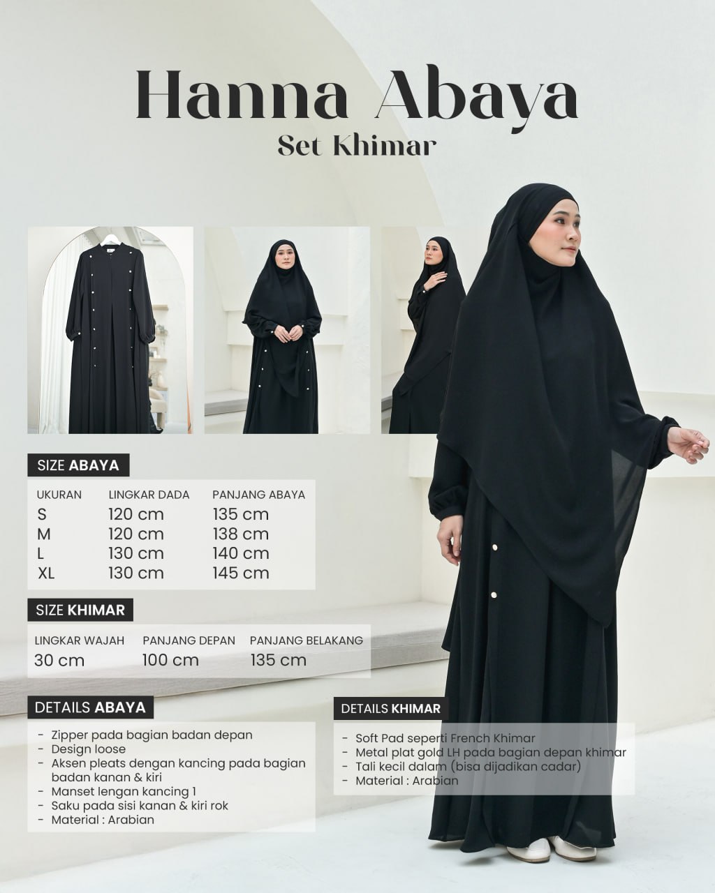 HANNA ABAYA & KHIMAR