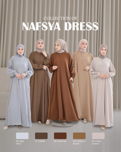 Image of NAFSYA DRESS (KODE 06-10)