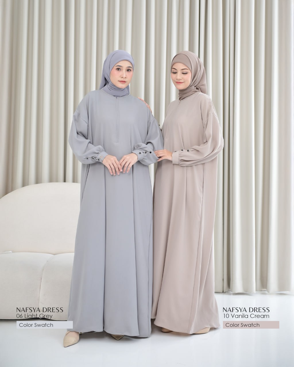 NAFSYA DRESS (KODE 06-10)