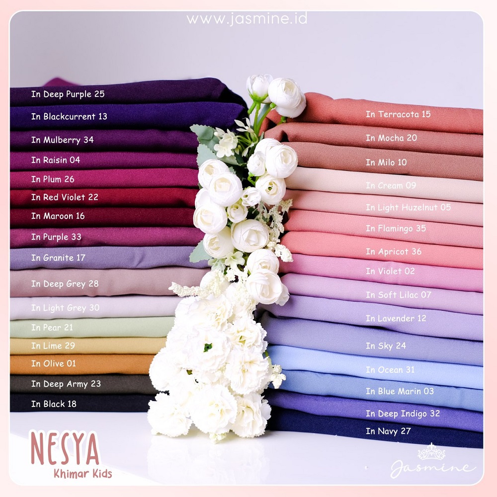 Nesya Khimar Kids (01-18)