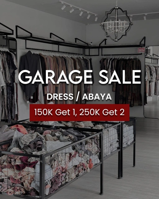 Image of 250K Get 2 Dress Garage Sale by Lidiahadiwinoto