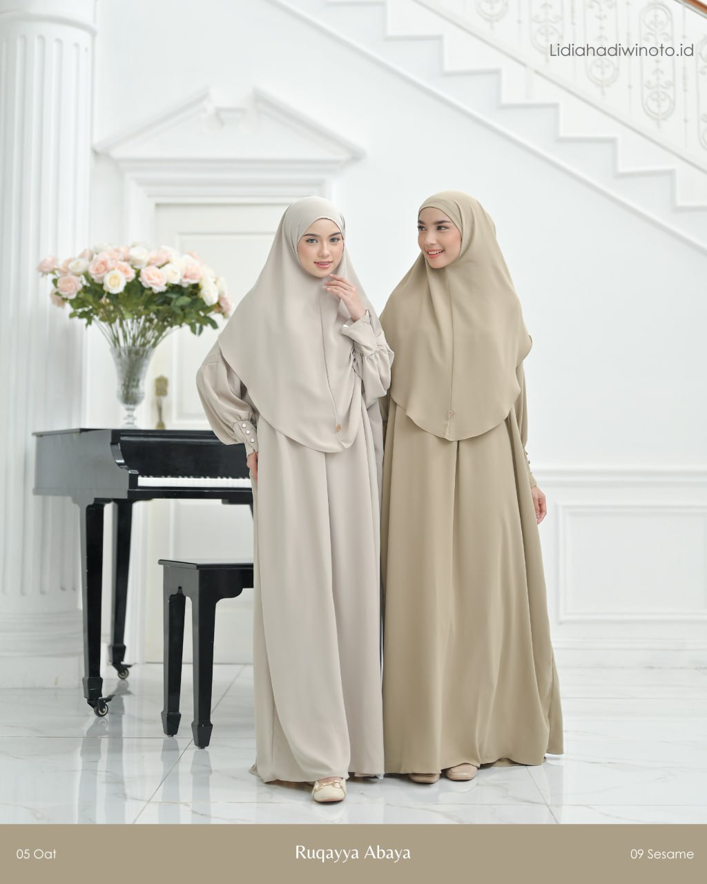 RUQAYYA ABAYA SET KHIMAR