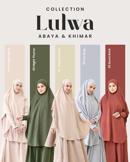 Image of LULWA ABAYA & KHIMAR