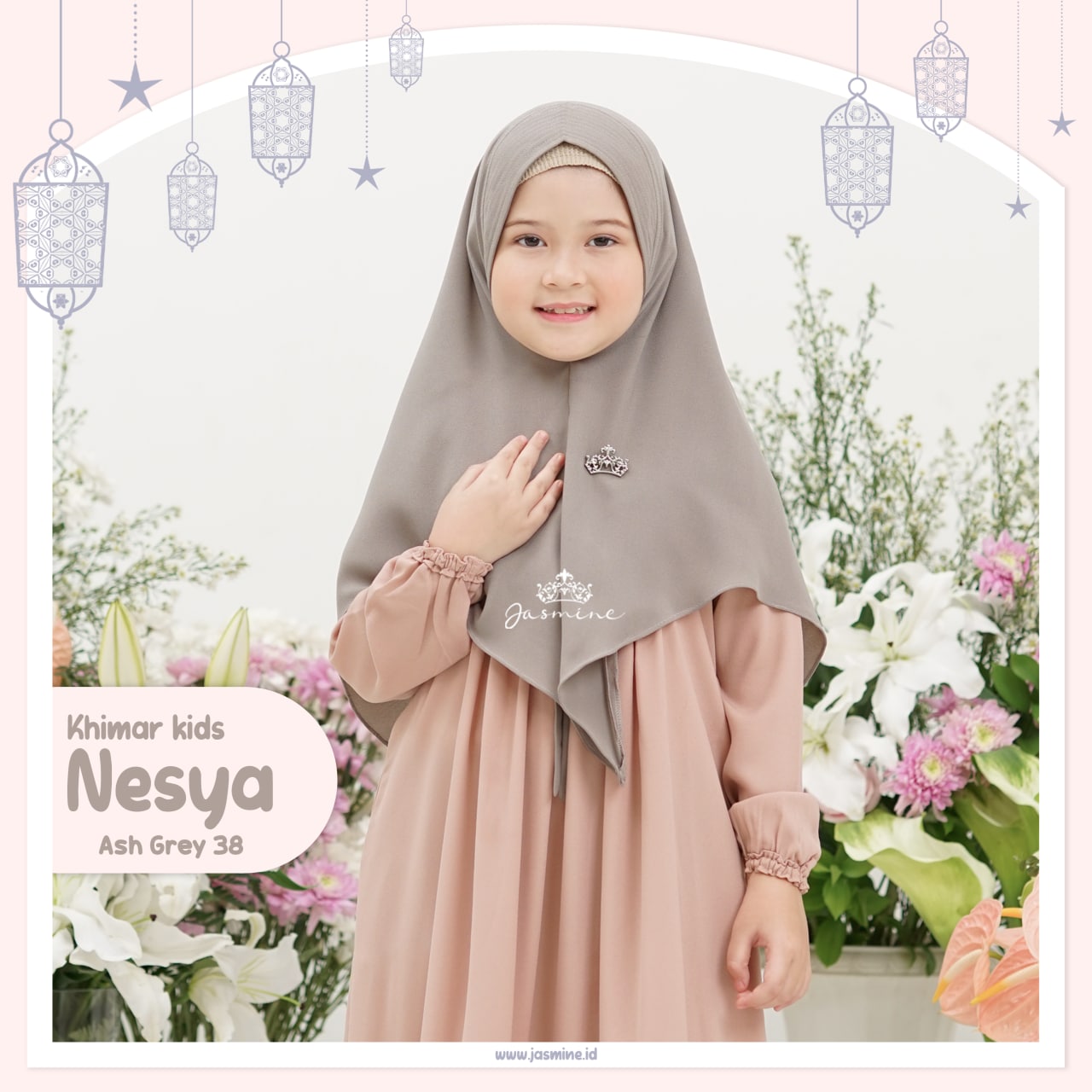 Nesya Khimar Kids (20-38)