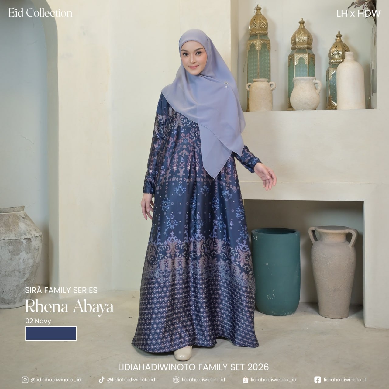 Sira Family 02 Navy (Sarimbit LH 2026)