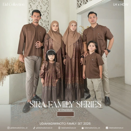 Image of Sira Family 01 Chocolate (Sarimbit LH 2026)