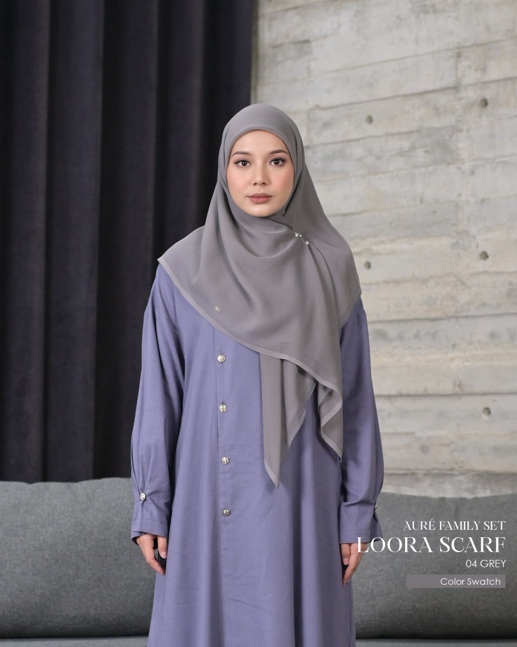 Aure Family Series 04 Ash Blue (Sarimbit LH 2026)
