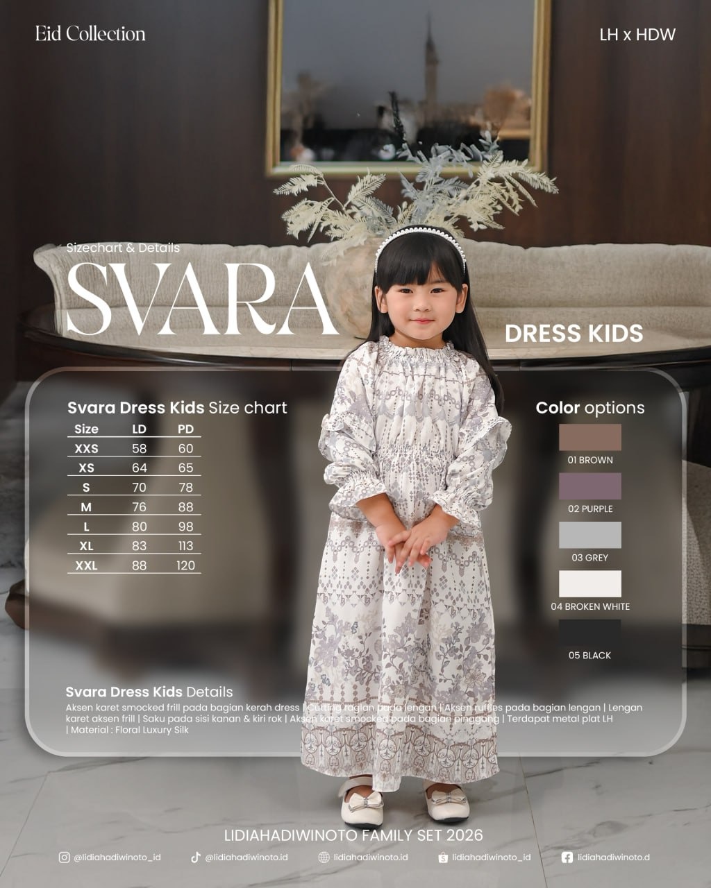 Arunika Family Set 02 Purple (Sarimbit LH 2026)