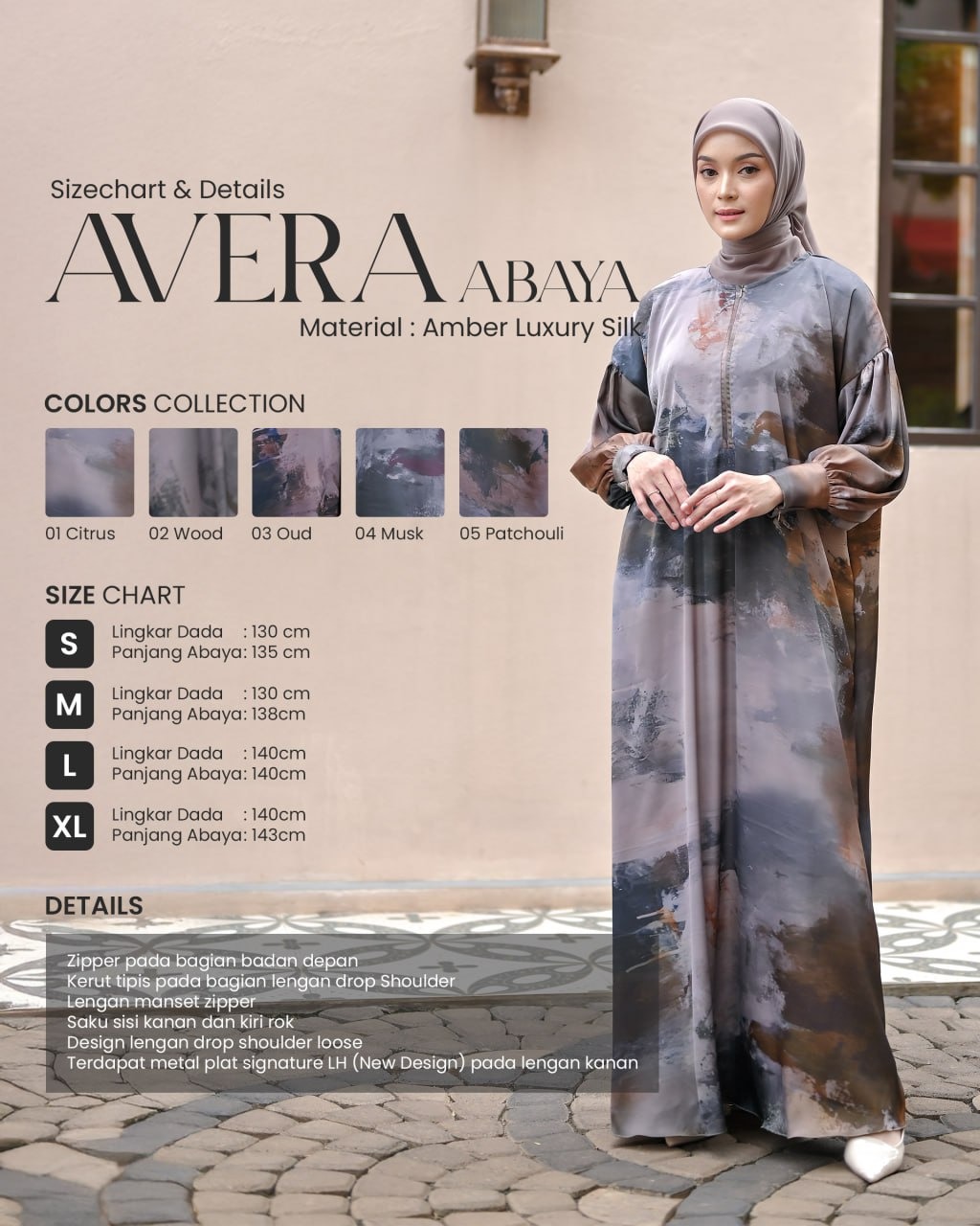 Avera Abaya & Arven Kemeja Couple
