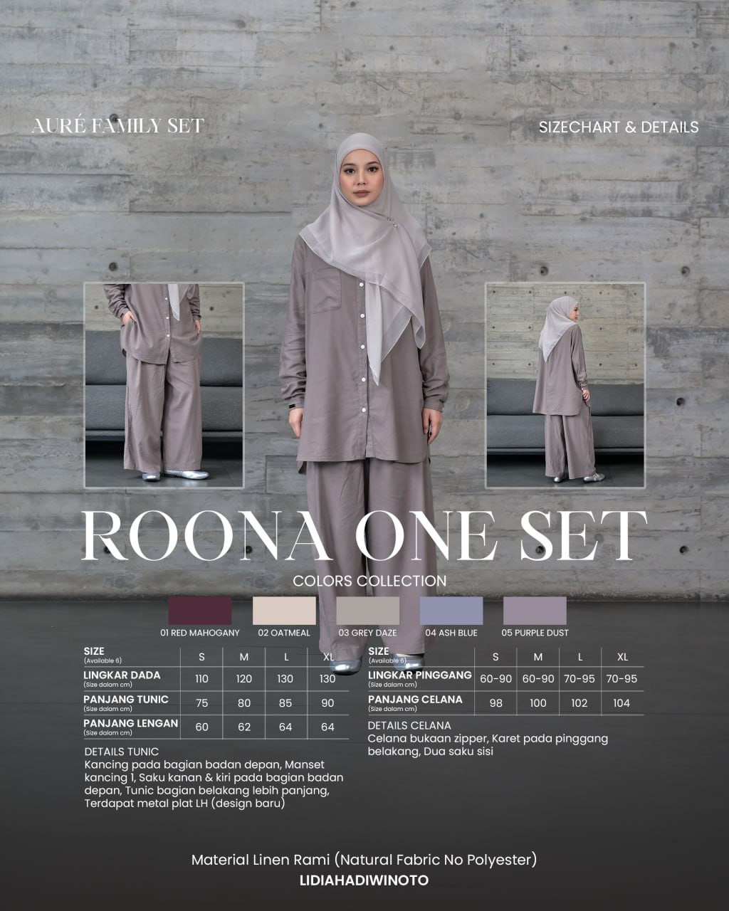 Aure Family Series 03 Gray Daze (Sarimbit LH 2026)