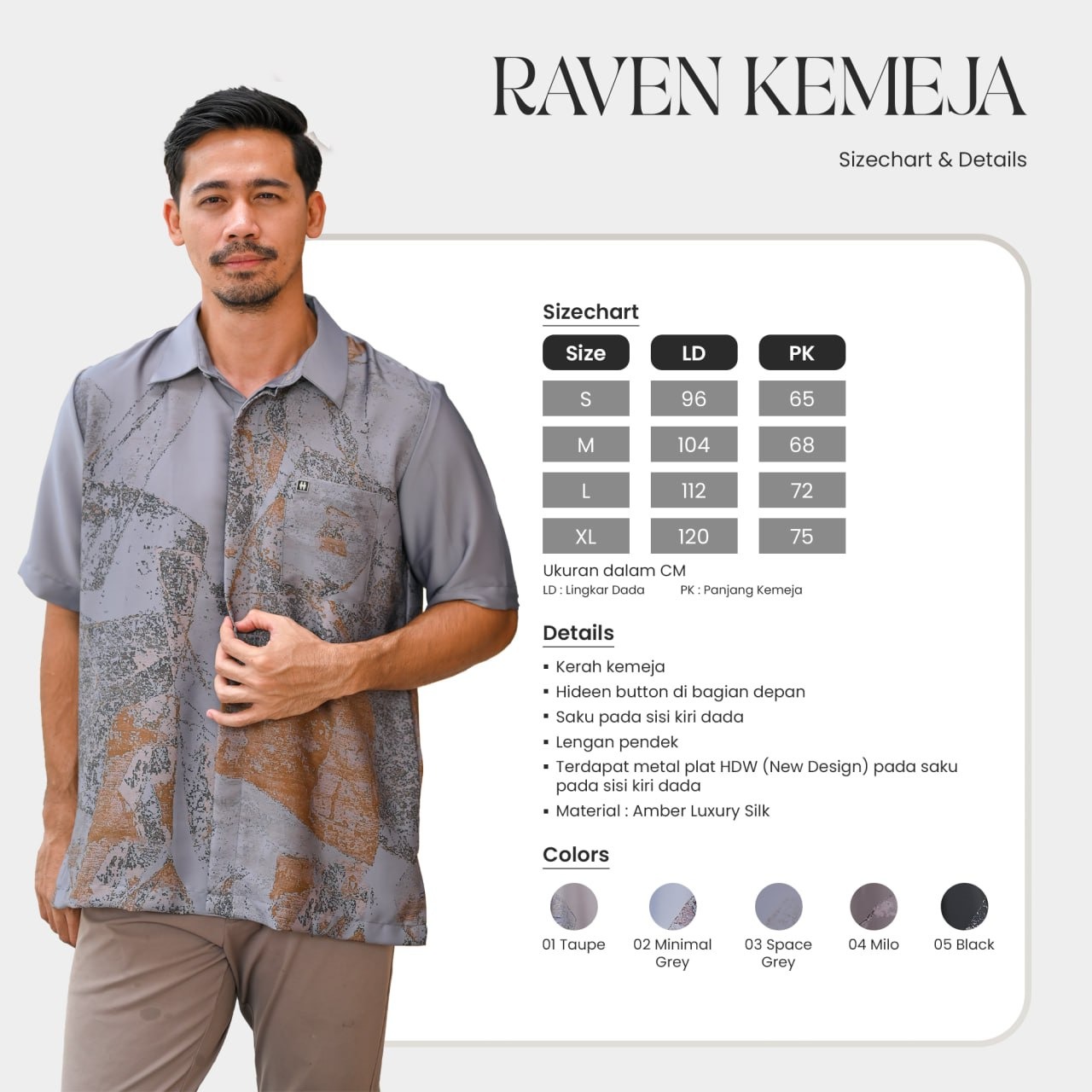 Reena Abaya & Raven Kemeja Couple