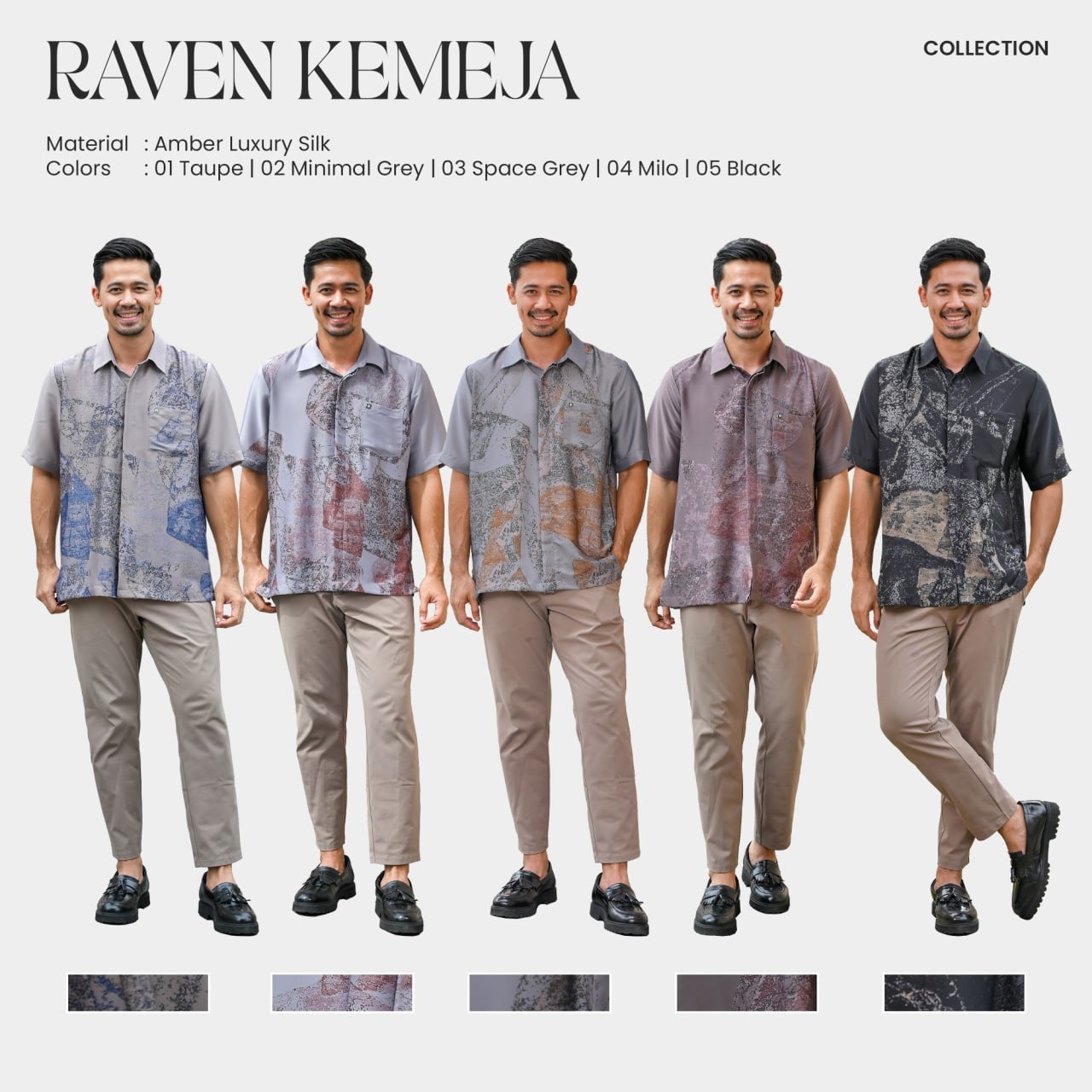 Reena Abaya & Raven Kemeja Couple