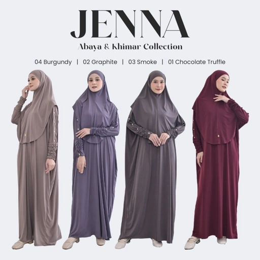 Image of JENNA ABAYA SET KHIMAR