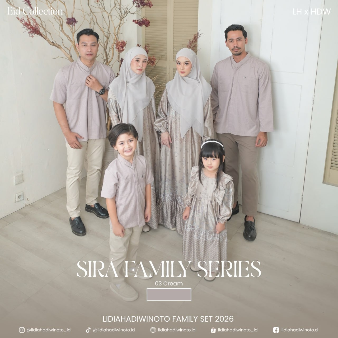 Sira Family 03 Cream (Sarimbit LH 2026)