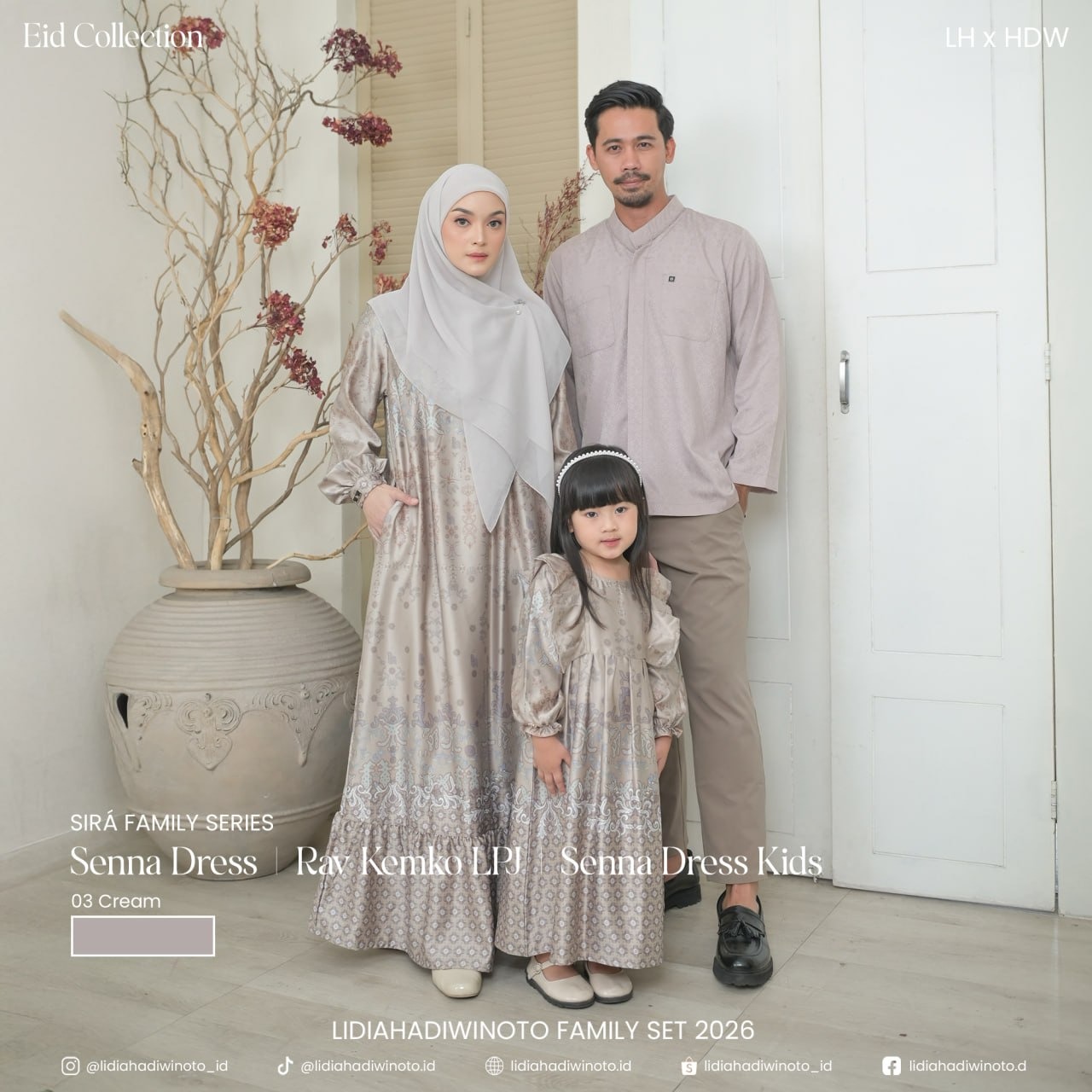 Sira Family 03 Cream (Sarimbit LH 2026)