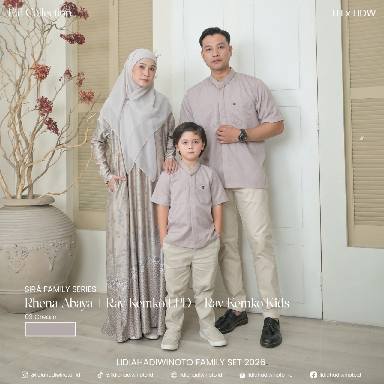 Sira Family 03 Cream (Sarimbit LH 2026)