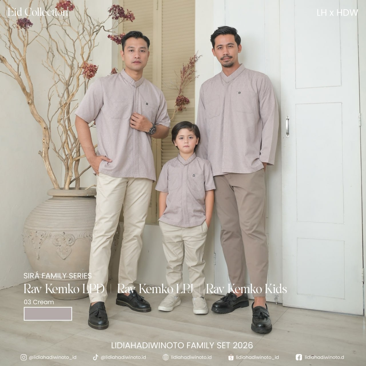 Sira Family 03 Cream (Sarimbit LH 2026)