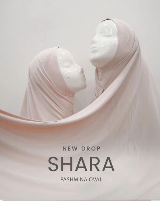 Image of SHARA PASHMINA OVAL