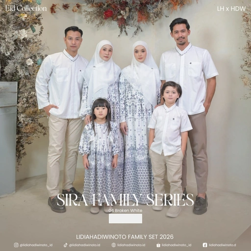 Image of Sira Family 04 Broken White (Sarimbit LH 2026)