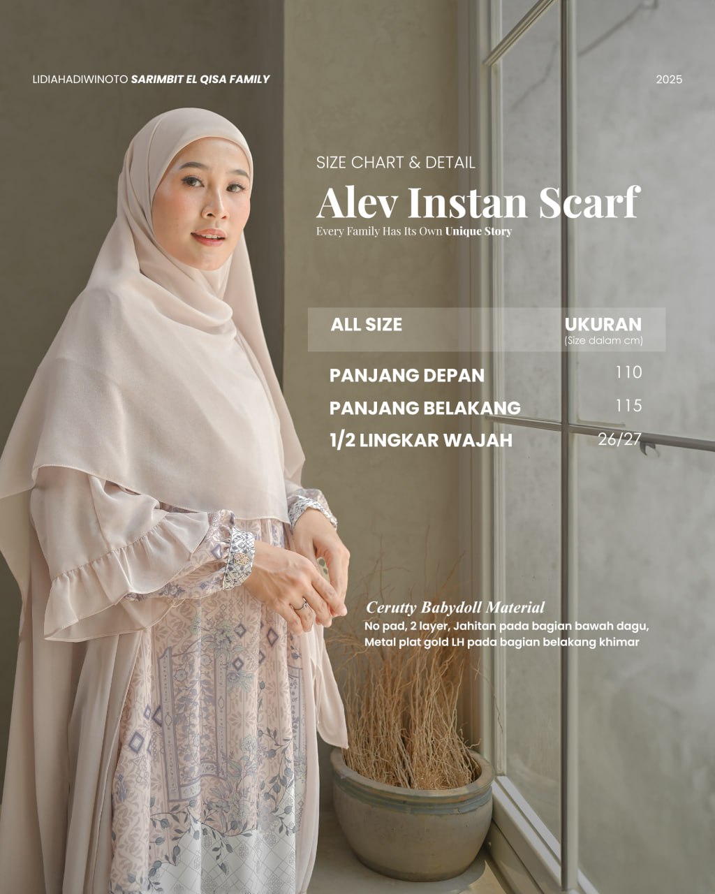 ALEV INSTAN SCARF