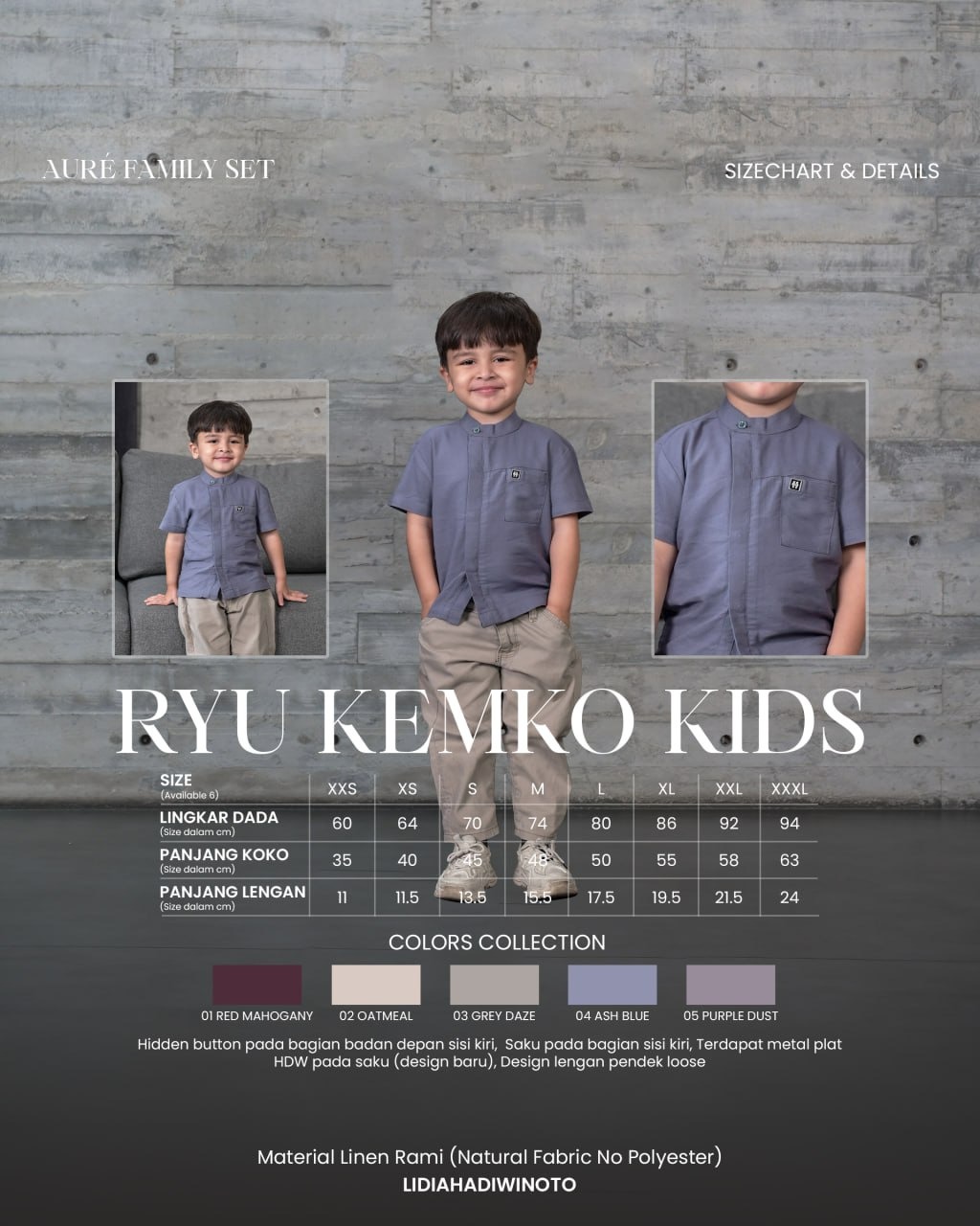 Aure Family Series 05 Purple Dust (Sarimbit LH 2026)