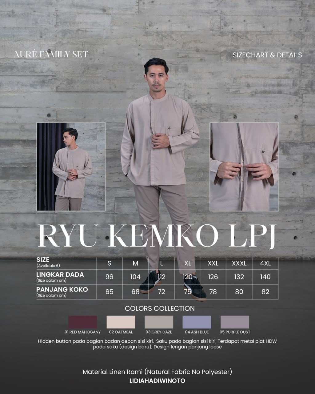 Aure Family Series 03 Gray Daze (Sarimbit LH 2026)