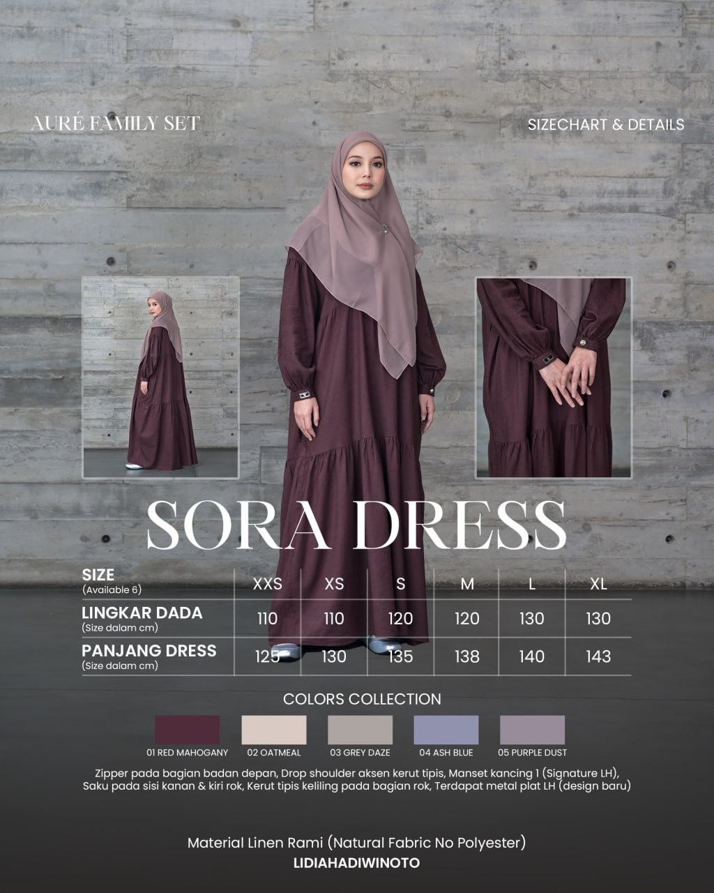 Aure Family Series 02 Oatmeal (Sarimbit LH 2026)