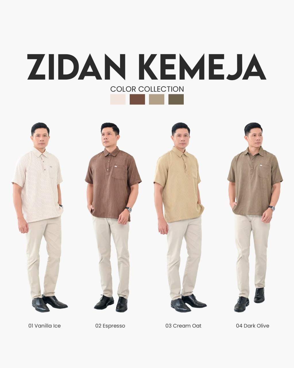 Ziana Abaya & Zidan Kemeja Couple