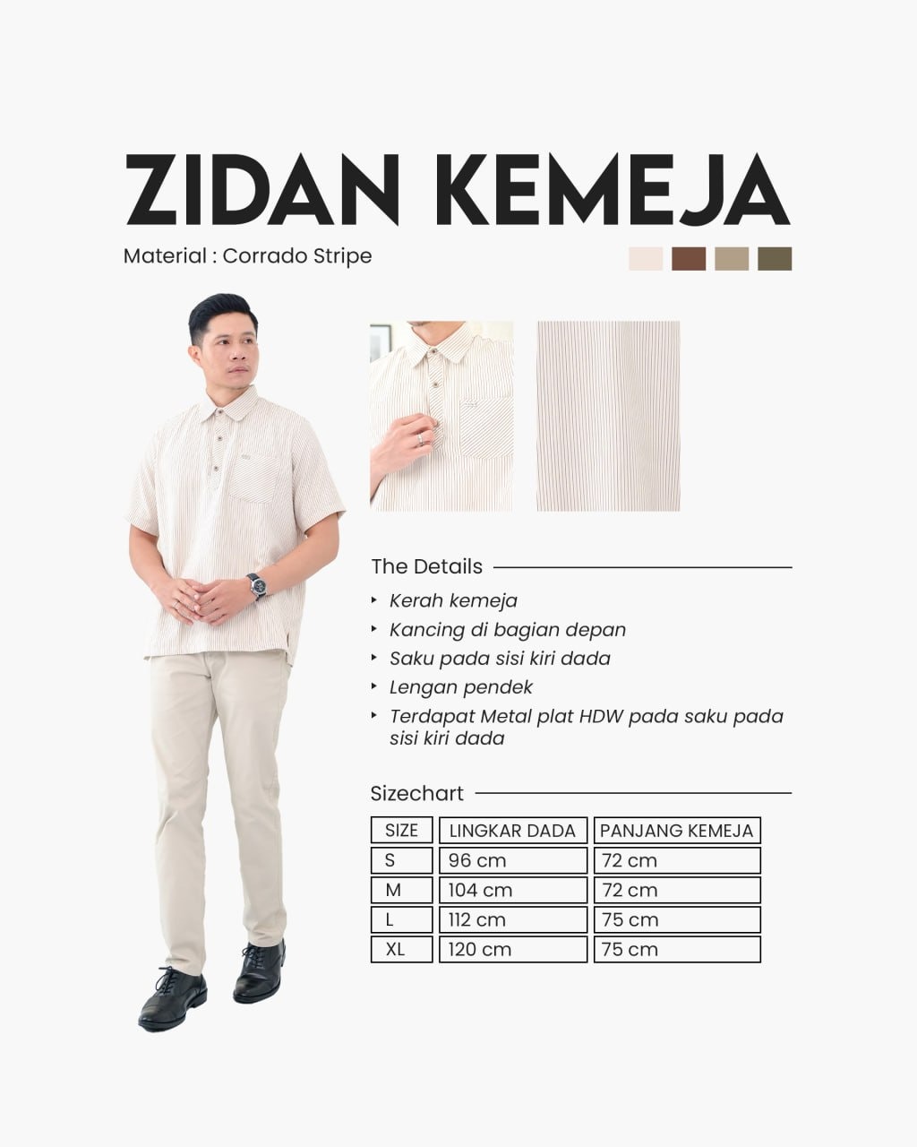 Ziana Abaya & Zidan Kemeja Couple