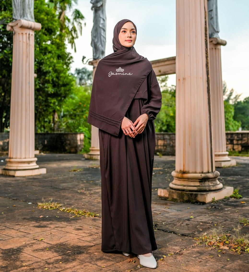 ZYRA ABAYA SET PASHMINA
