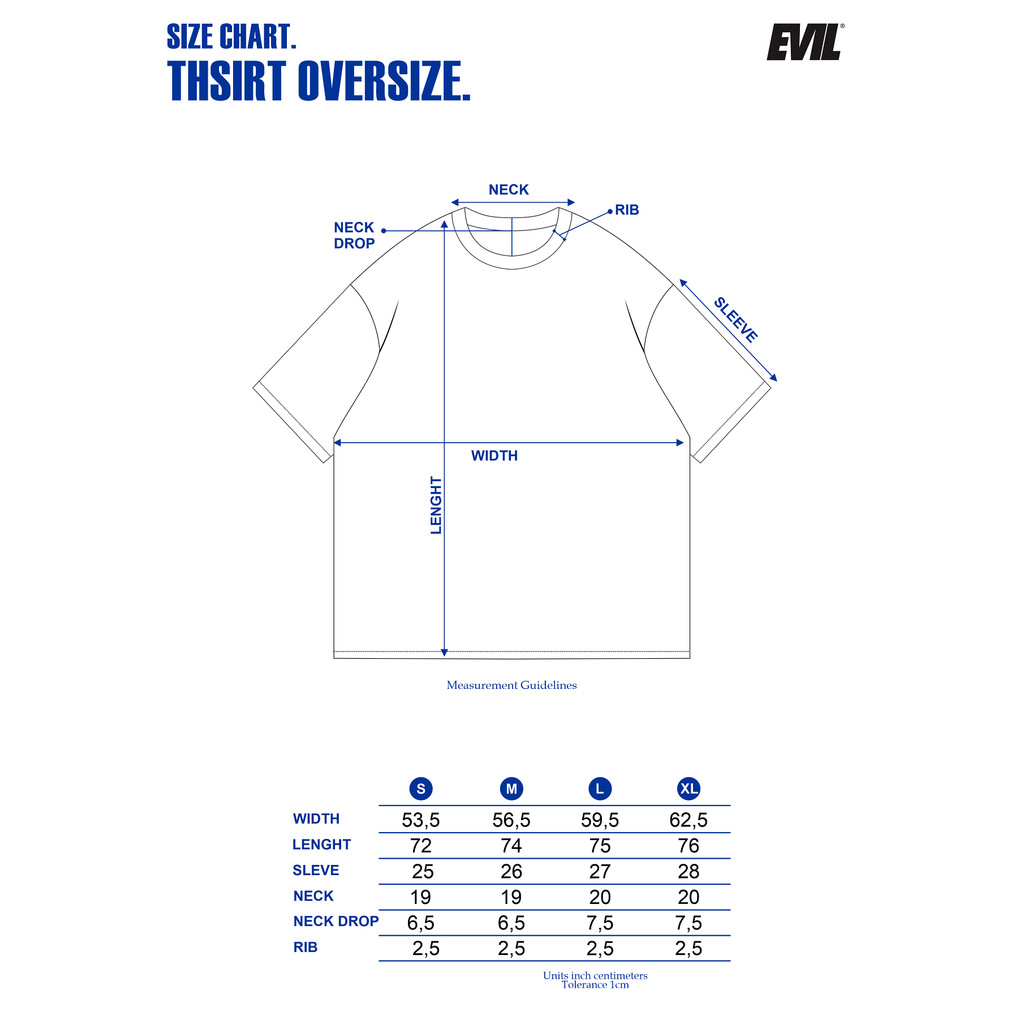 EVIL TSHIRT OVERSIZED - OVER AND OVE C26 BLACK