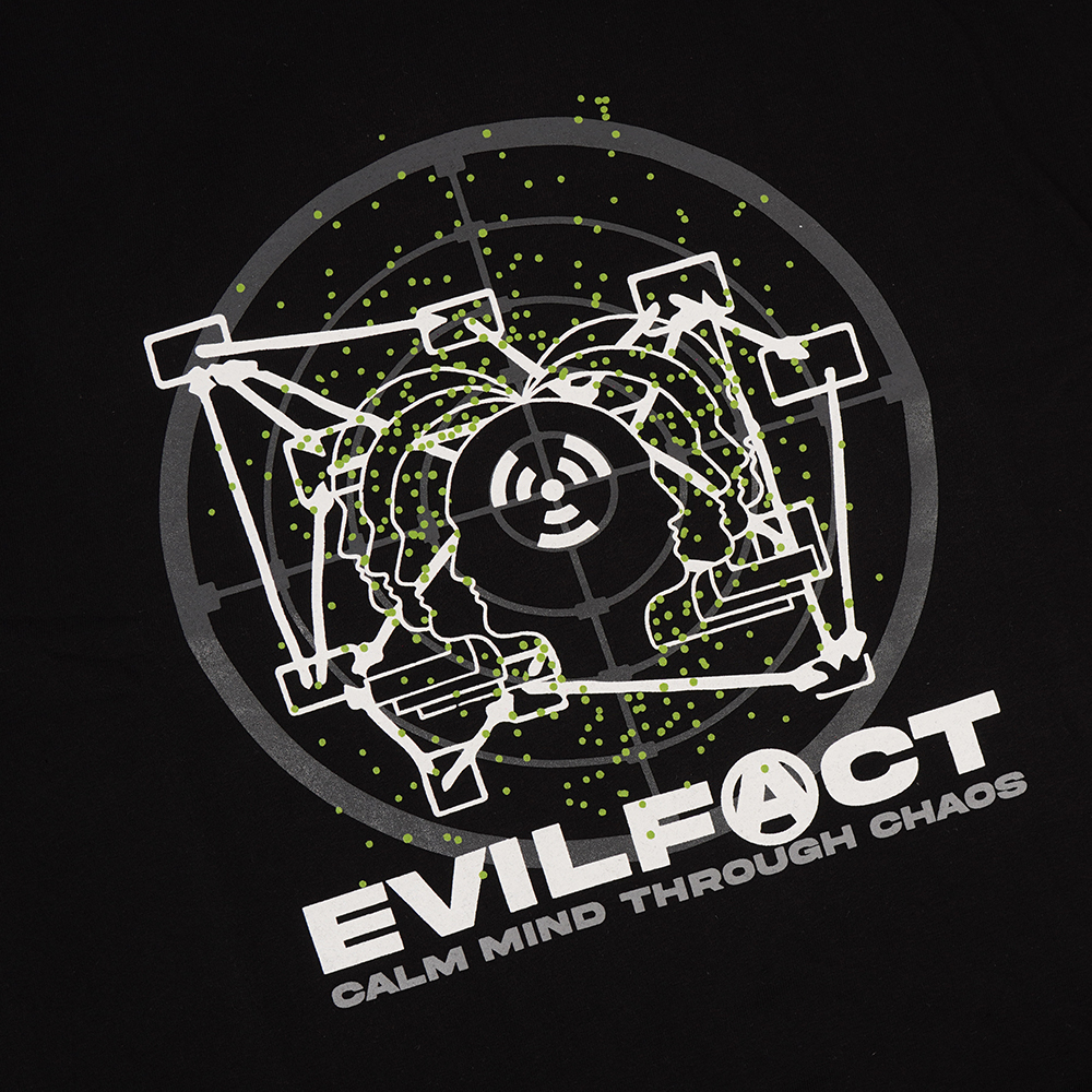 EVIL TSHIRT OVERSIZED - DHIESA F26 BLACK