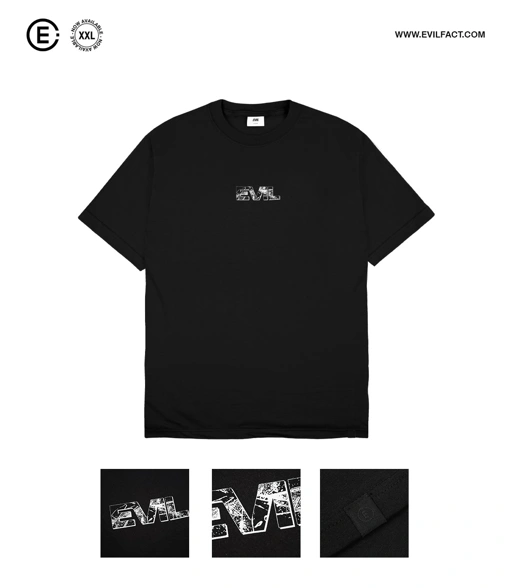 Image of EVIL TSHIRT - CALLOW K25 BLACK