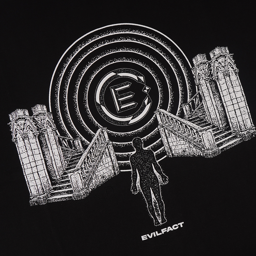 EVIL TSHIRT OVERSIZED - SOLSTICE F26 BLACK